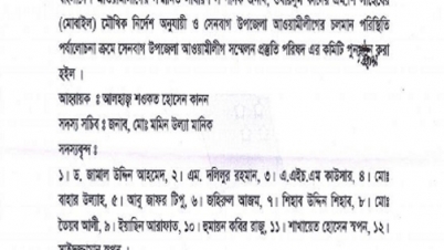 ওবায়দুল কাদেরের নির্দেশে সেনবাগ উপজেলা আ’লীগের সম্মেলন